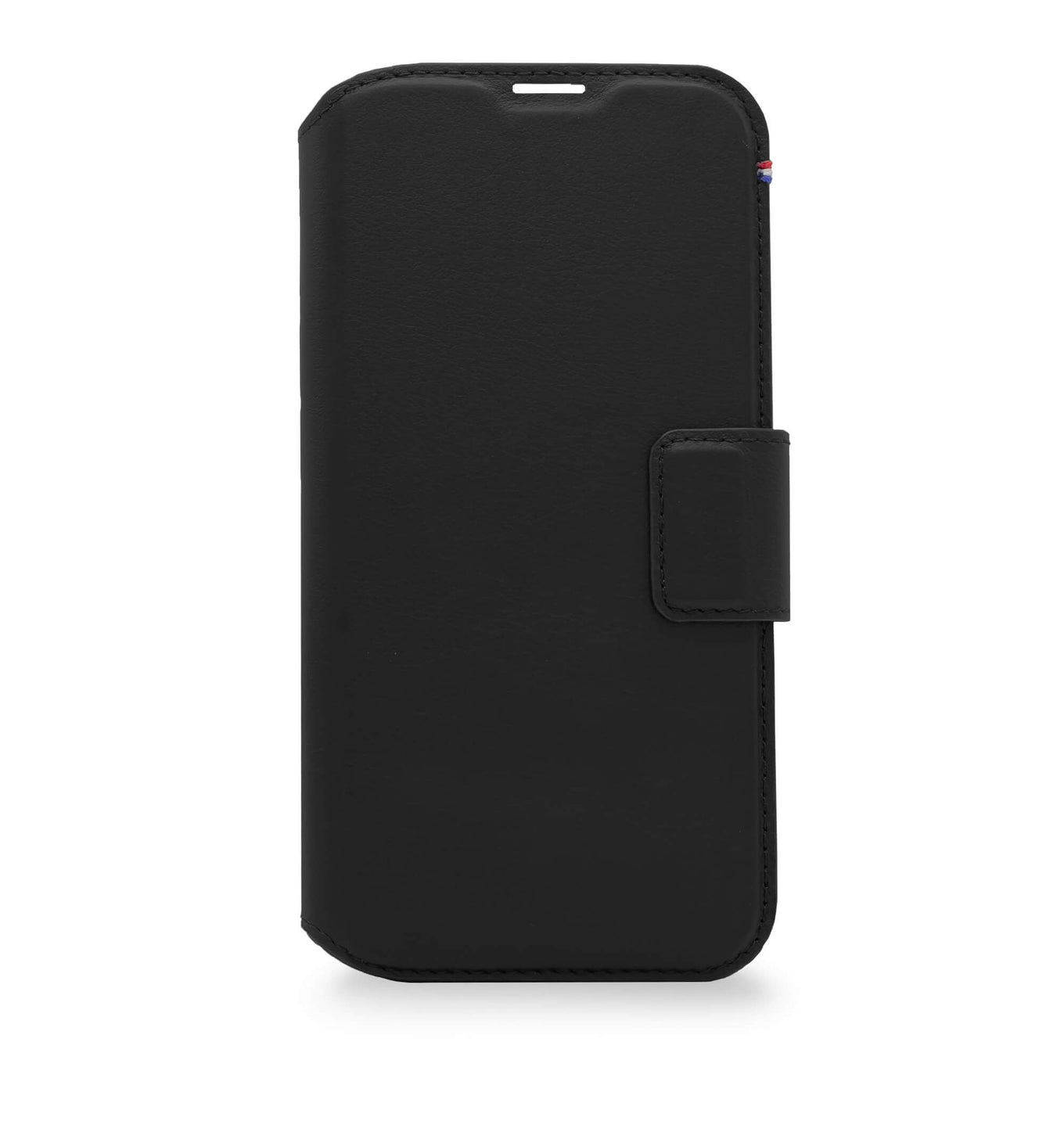 Tas DECODED Leather Detachable Wallet iPhone 14 Plus Black