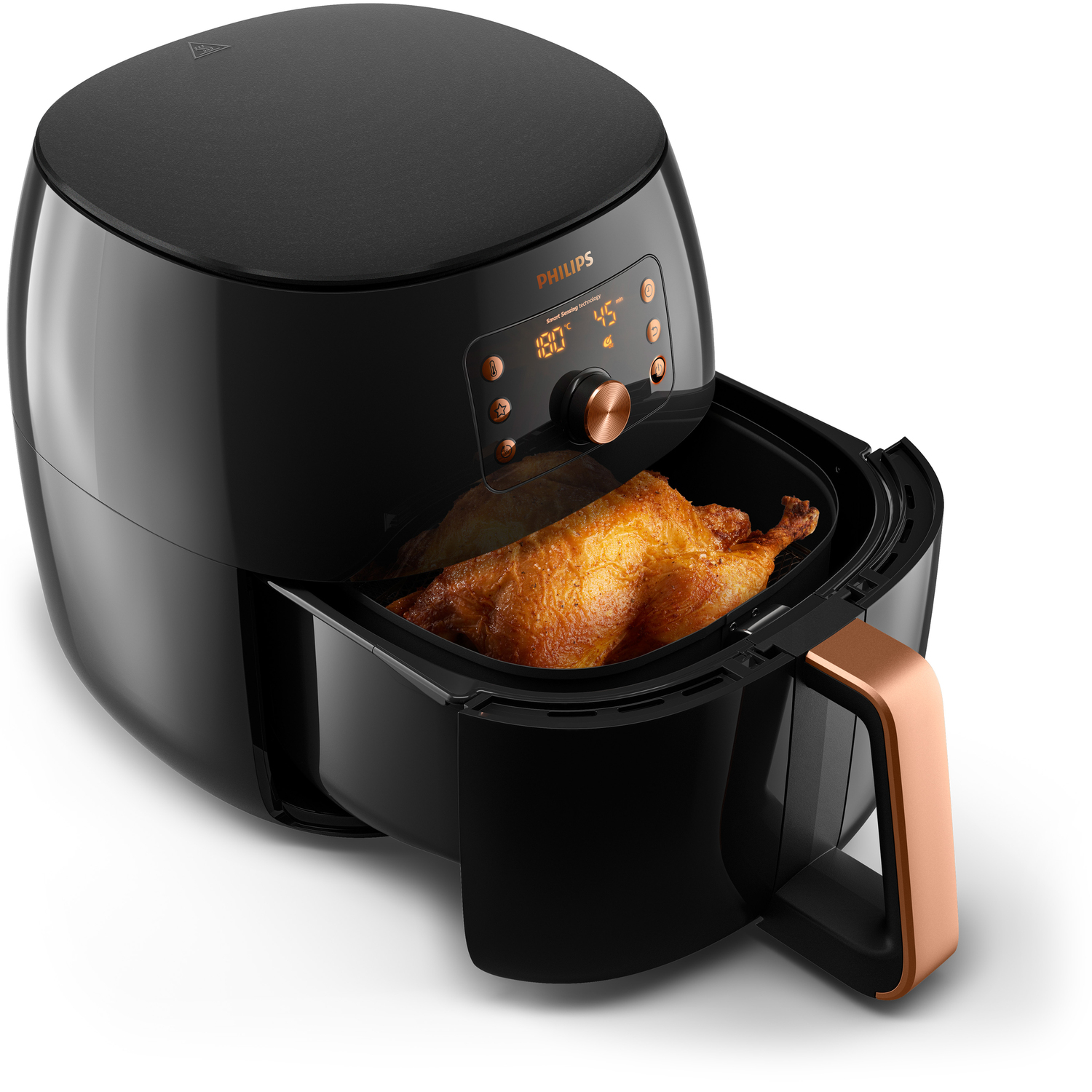 Philips Premium Smart Sensing XXL HD9867/90 Airfryer 7,3L, ajuste durée de cuisson, température