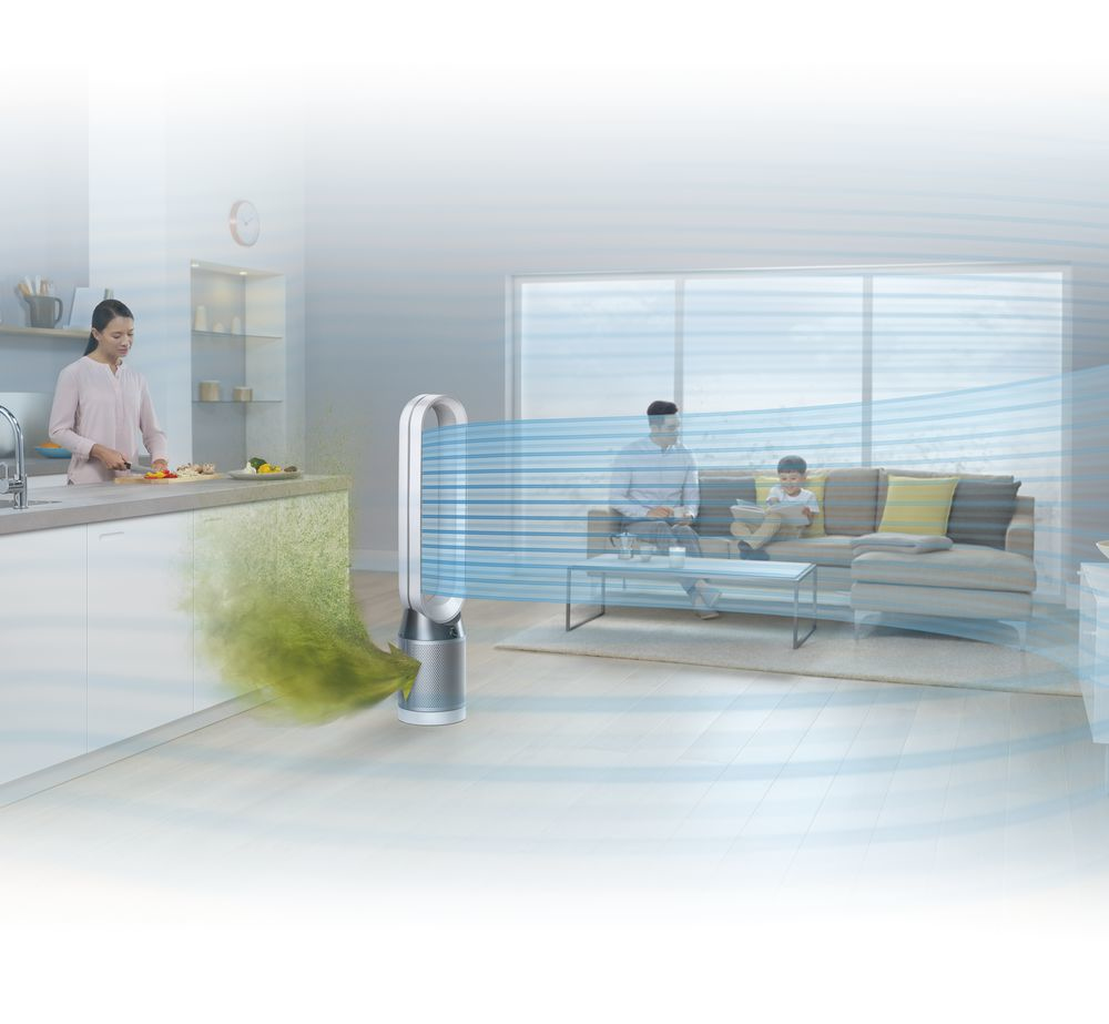 Luchtreiniger/ventilator DYSON TP04 Pure Cool Tower White