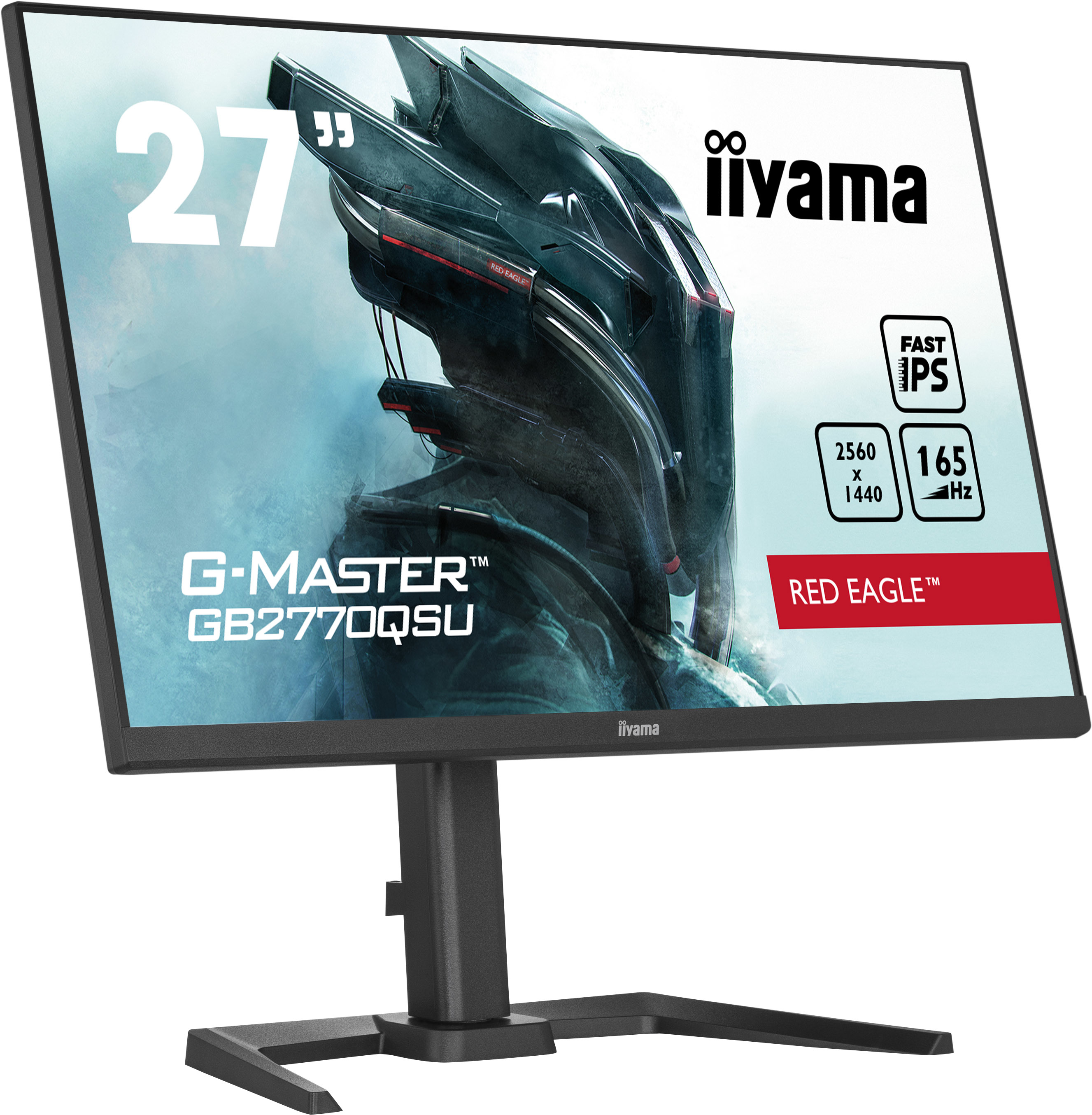 Monitor Iiyama GB2770QSU-B5 QHD Mat 16:9 165Hz Black