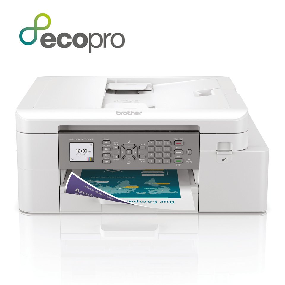 Printer Inkjet BROTHER MFC-J4340DWE AIO Kleur A4 MPS/ECO