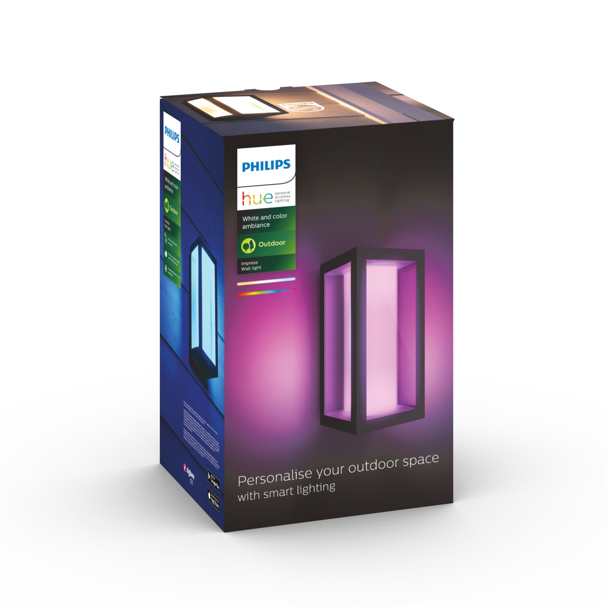 Outdoor PHILIPS HUE Impress Wandlamp (Basiseenheid)