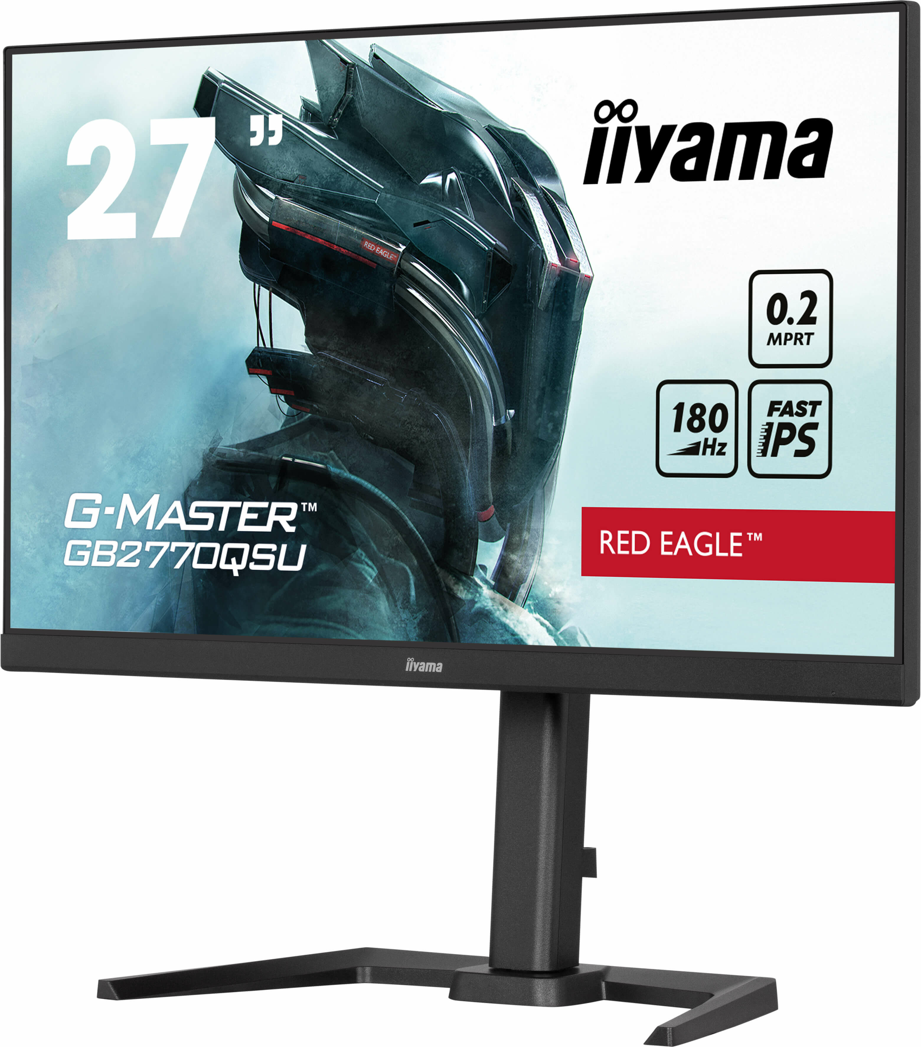 Monitor Iiyama GB2770QSU-B6 QHD Mat 16:9 180Hz Black