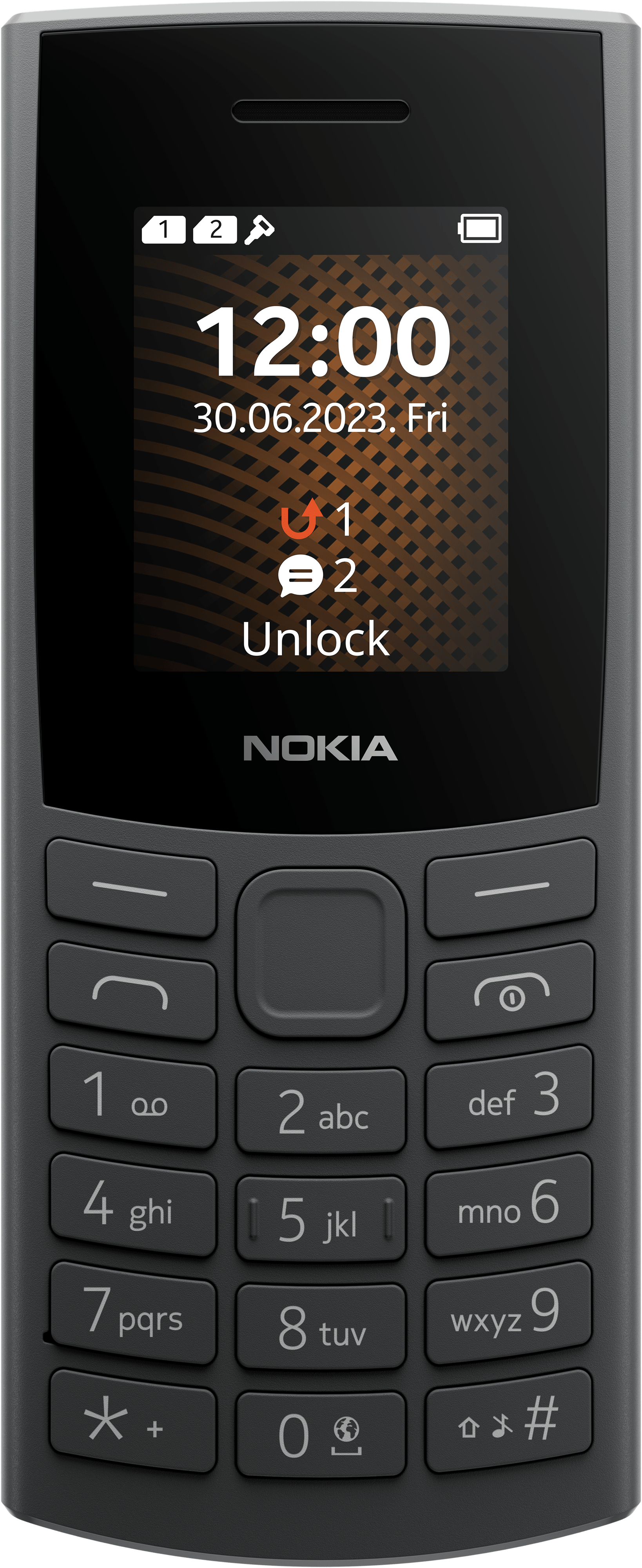 Nokia 105 4G Dual SIM Charcoal