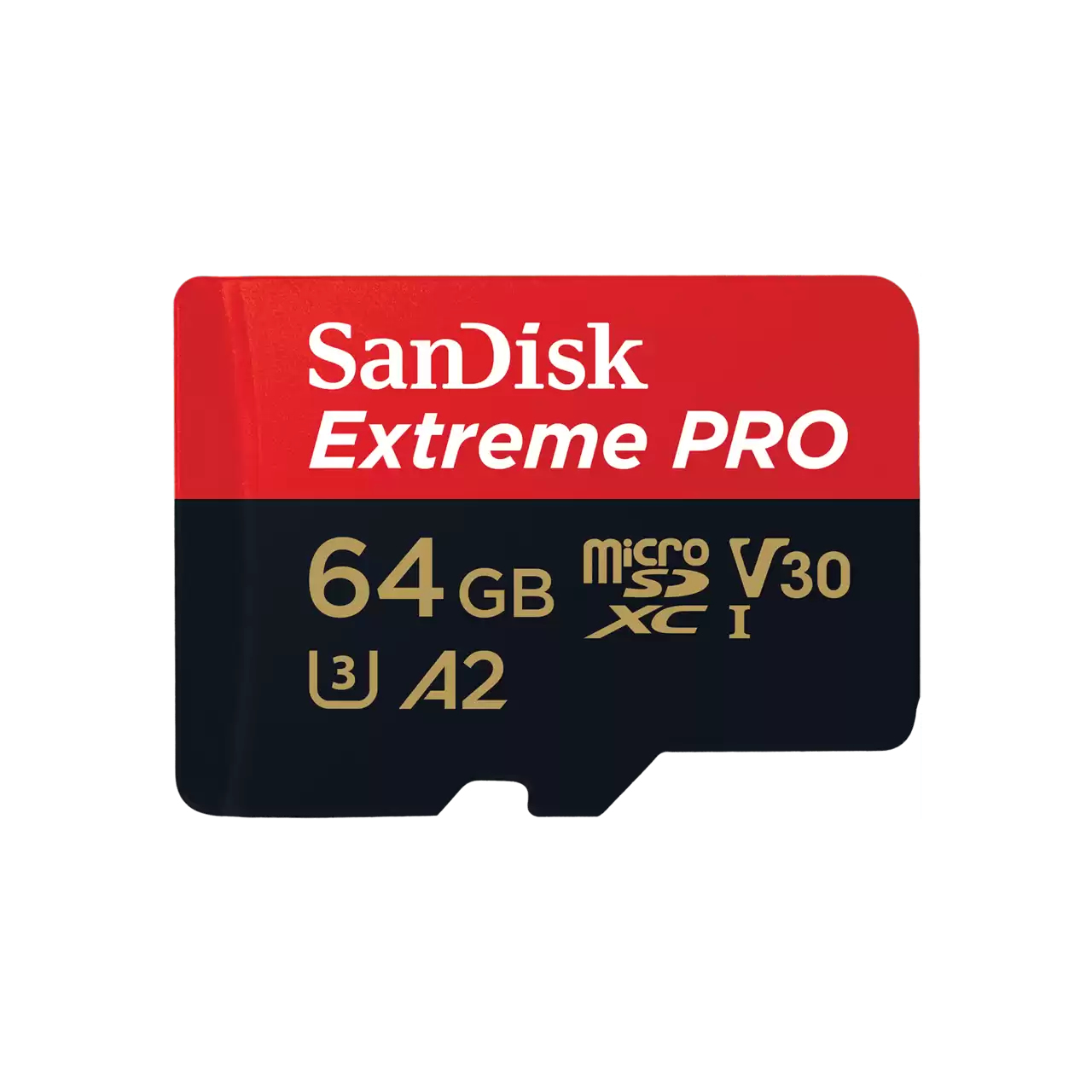 Sandisk MicroSDXC Extreme PRO 64GB 200/90 mb/s - A2 - V30  ,