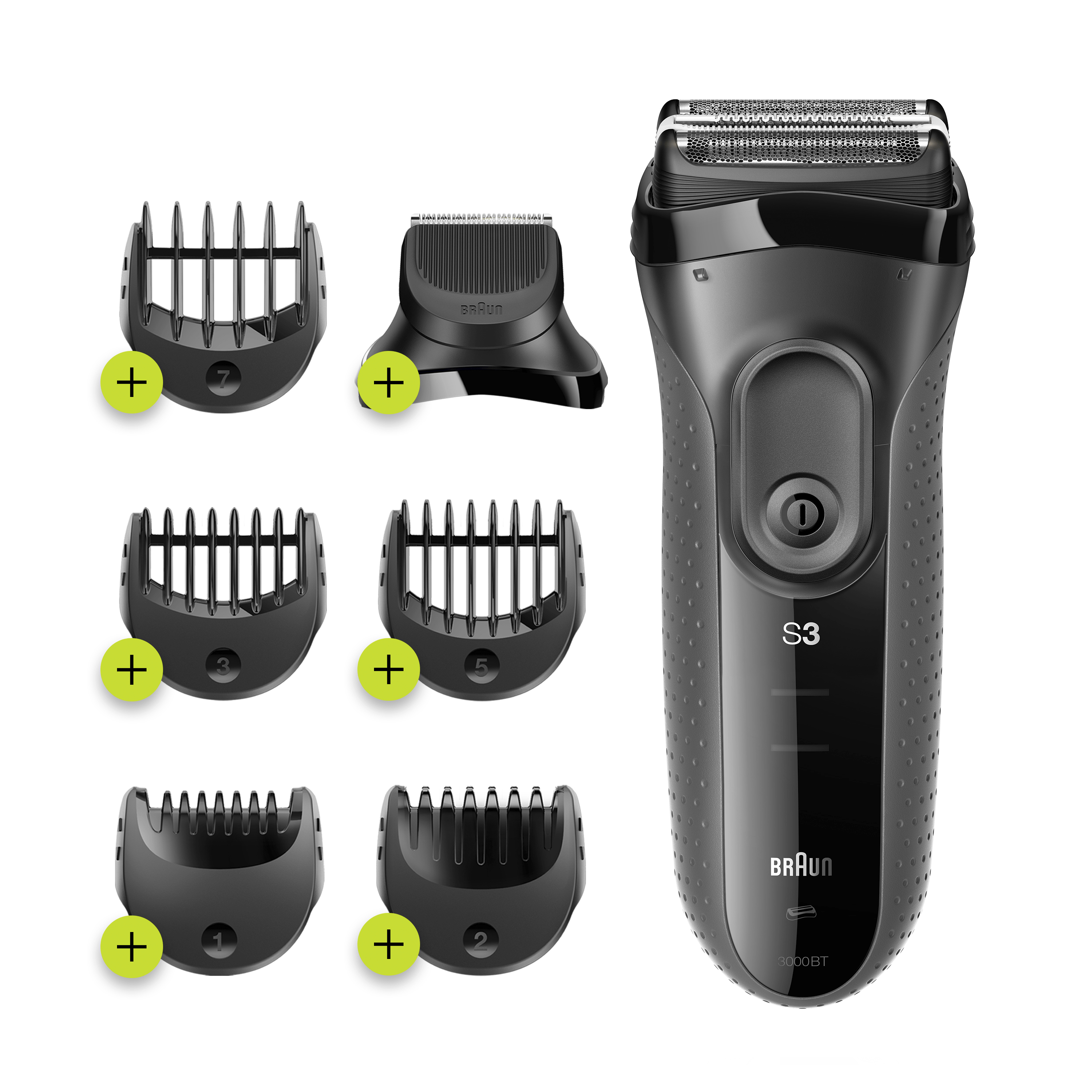 Scheerapparaat BRAUN Series 3 Shave&Style 3000BT