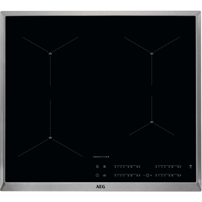 AEG IAE64411XB Zwart Ingebouwd Inductiekookplaat zones 4 zone(s)