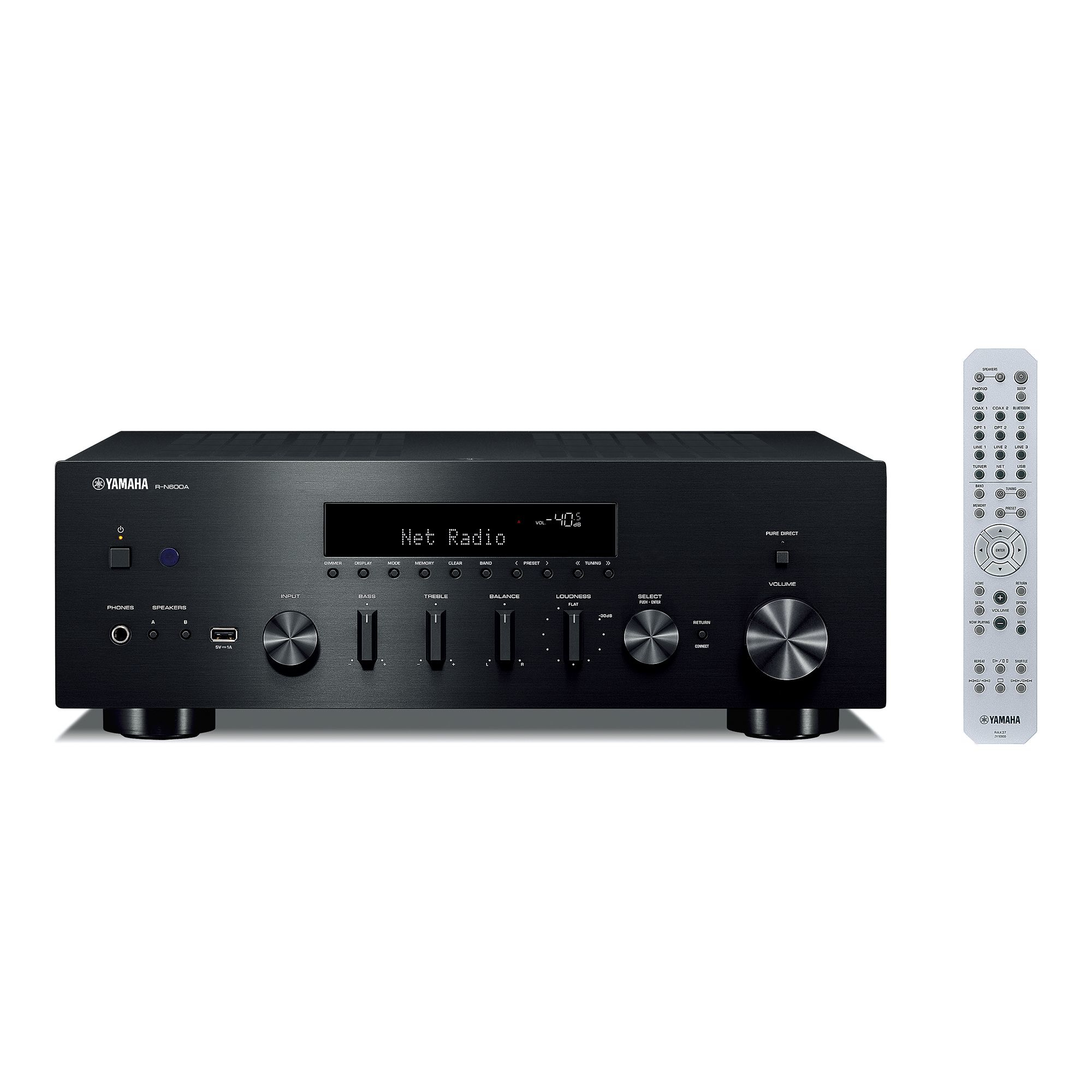 Receiver Yamaha R-N600A zwart