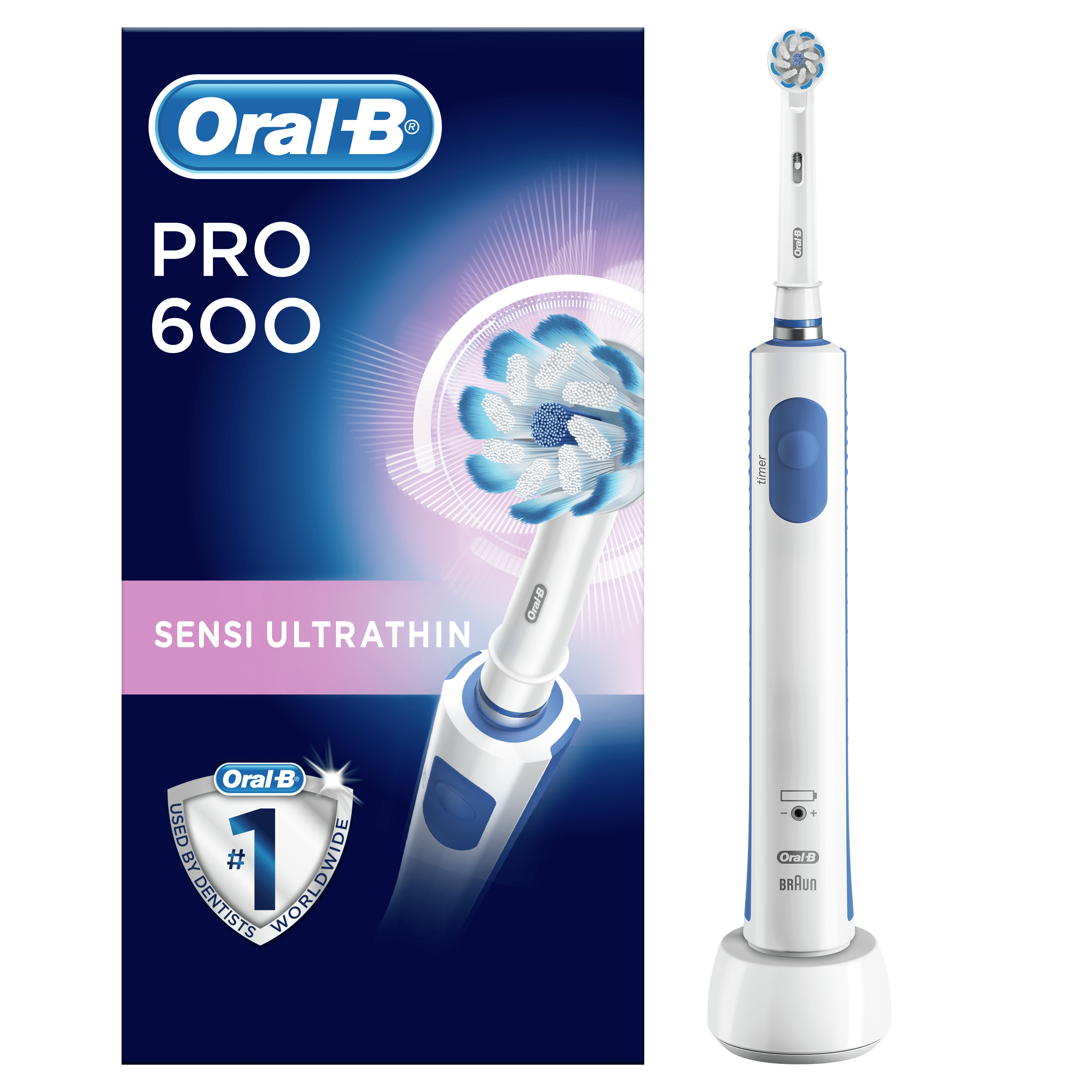 Tandenborstel Braun Oral-B Pro 600Sensitive Clean