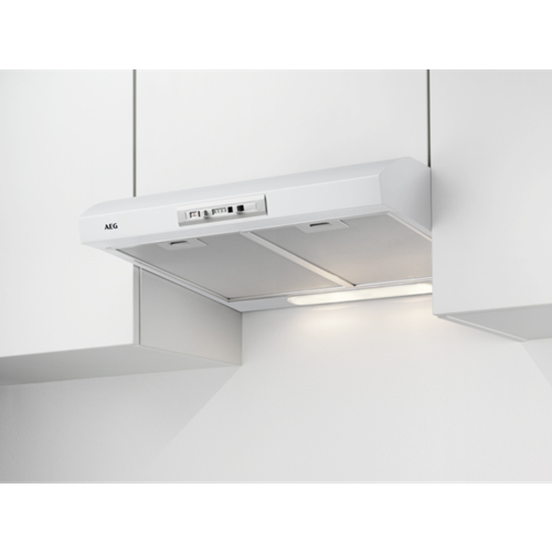 Dampkap BI AEG DUB2610W / onderbouw / 60cm / wit