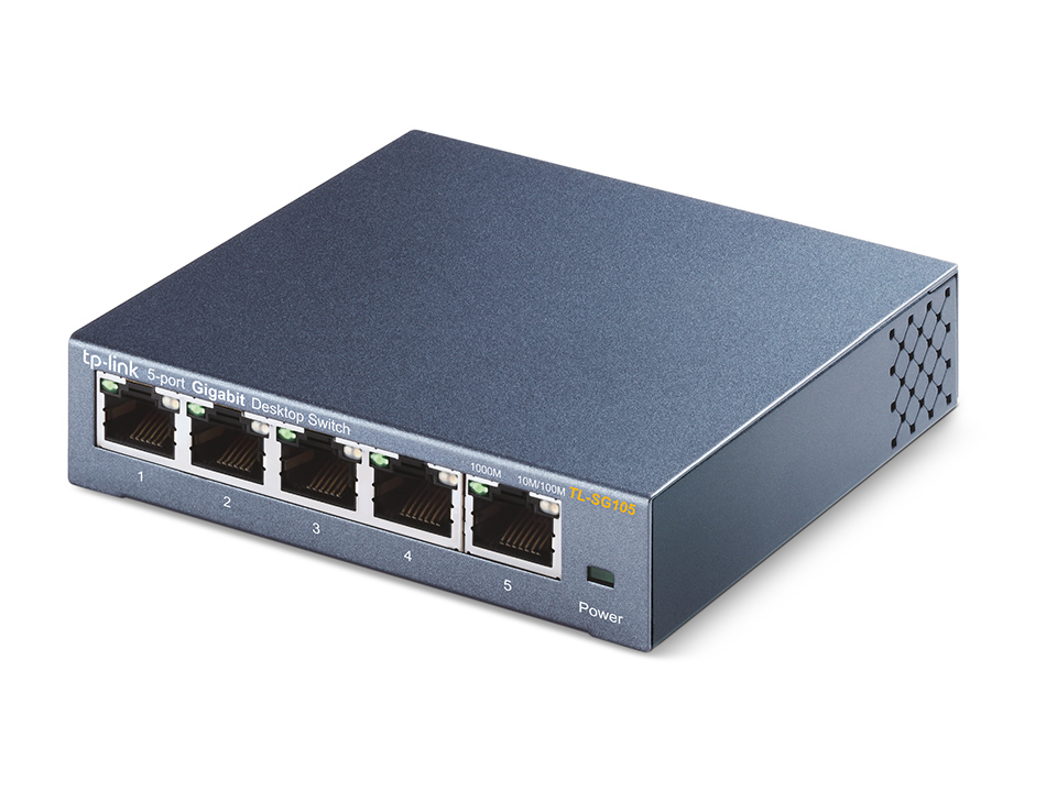 TP-LINK TL-SG105 5P GIGABIT SWITCH METAL