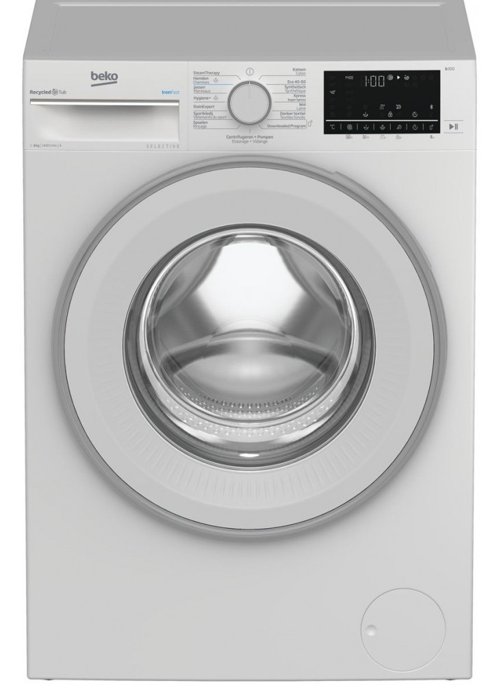 Wasmachine BEKO B3WT5841WS2 / 8kg / A / 1400tpm / Homewiz 