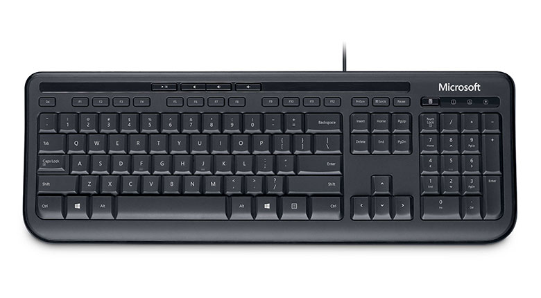 Toetsenbord Microsoft 600 Usb Black ANB-00021
