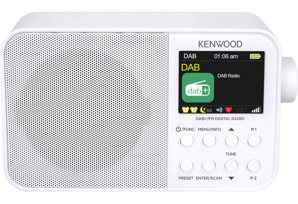 DAB+ radio KENWOOD CR-M30DAB wit