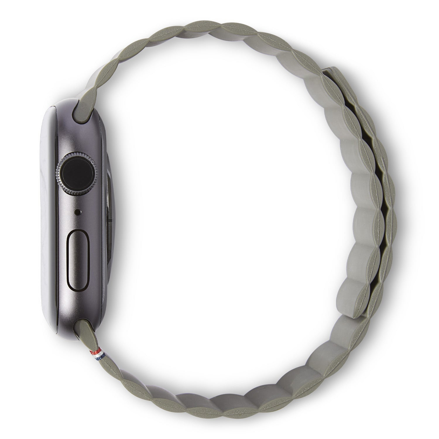 Decoded Apple Watch 42/44/45mm Silicone Magnetic Strap Olive