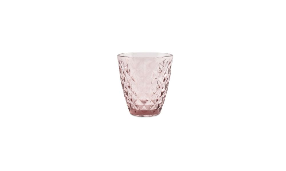 Glas S&P 852934 Prisma 22cl roze set/4