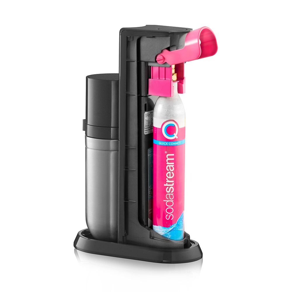 SodaStream DUO Noir, Acier inoxydable