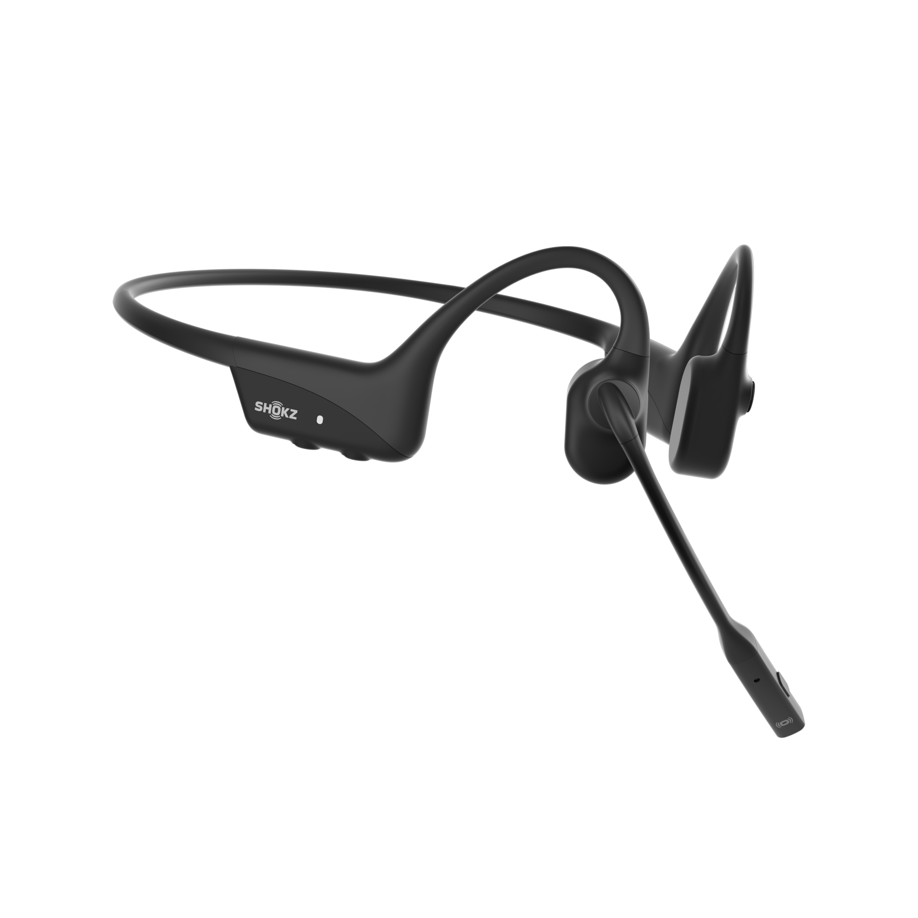 SHOKZ C110-AN-BK hoofdtelefoon/headset Draadloos oorhaak Kantoor/callcenter Bluetooth Zwart