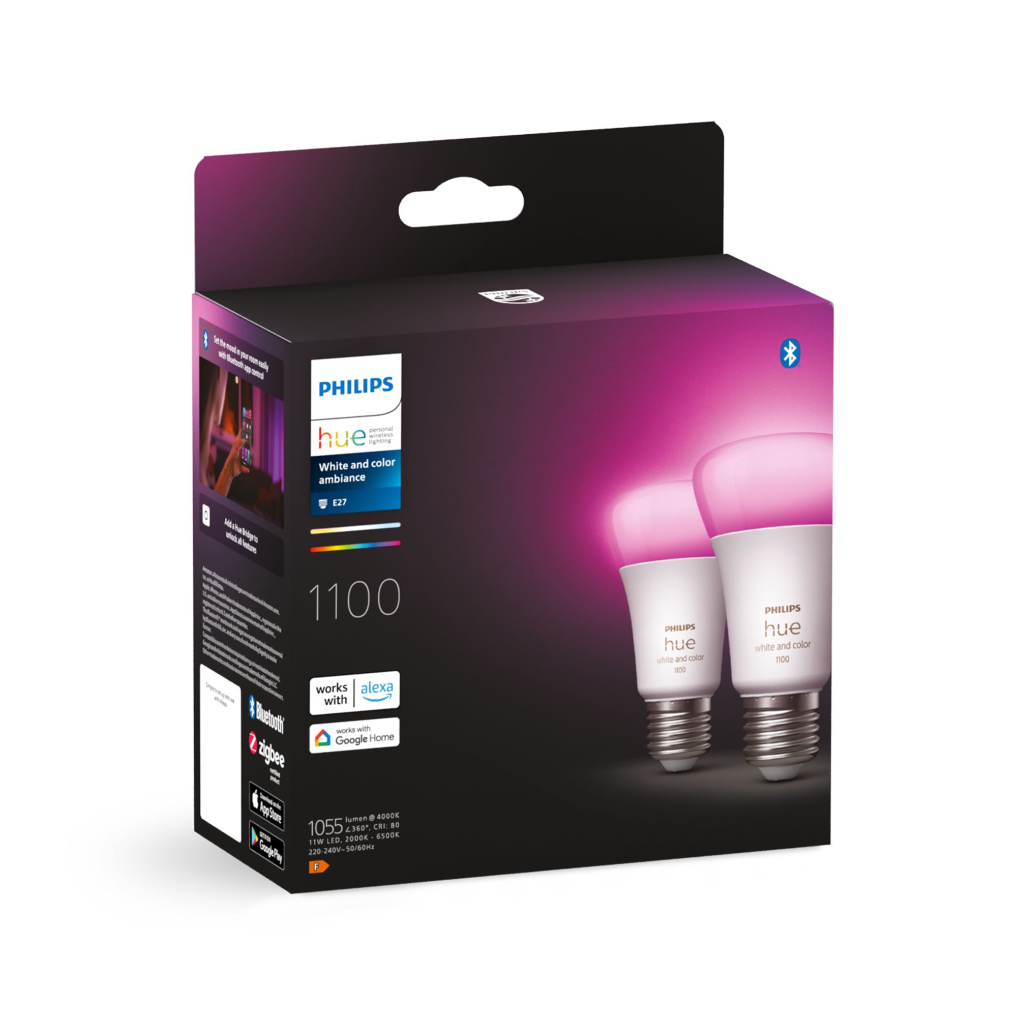 Philips Hue White and Color ambiance 8719514291317A intelligente verlichting Bluetooth/Zigbee 11 W