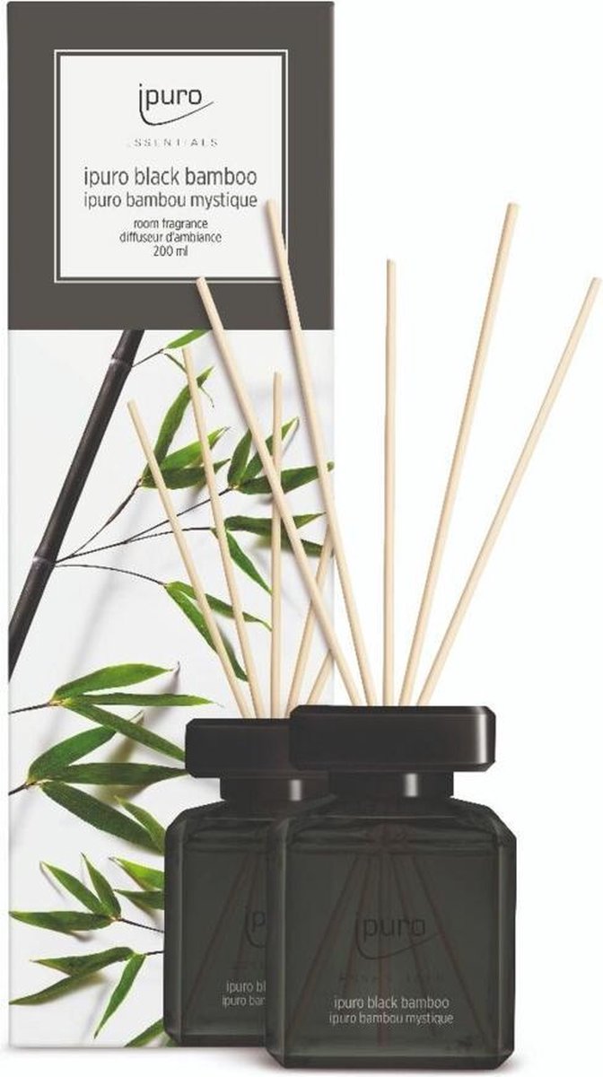 Diffuser IPURO 26IFC1008 EssentialBlack Bamboo 50ml