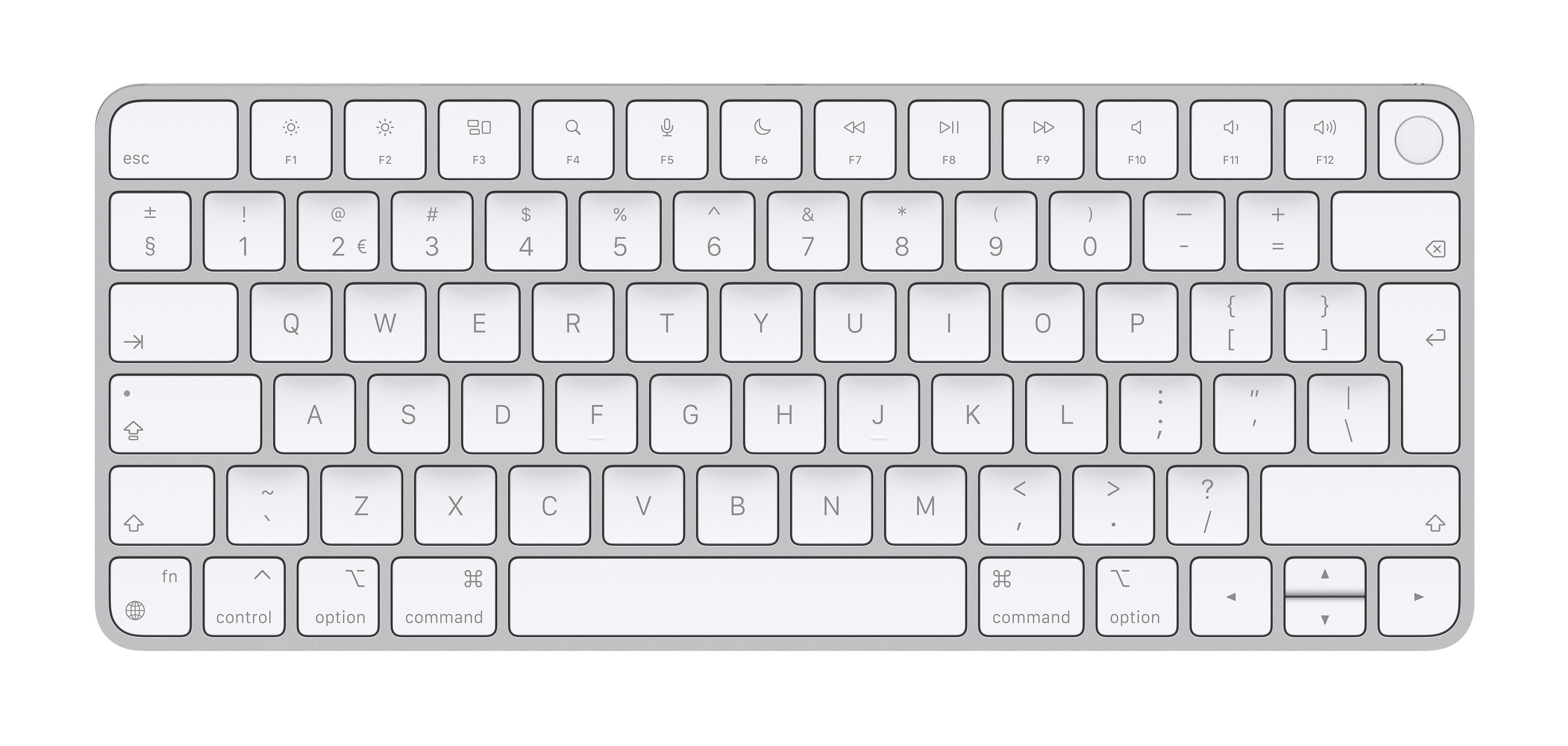 Magic Keyboard (QWERTY) met Touch ID voor Mac-modellen