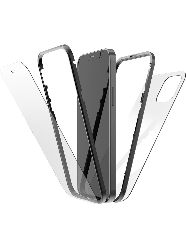 Black Rock Cover 360° Glass voor Apple iPhone 13 mini, zwart