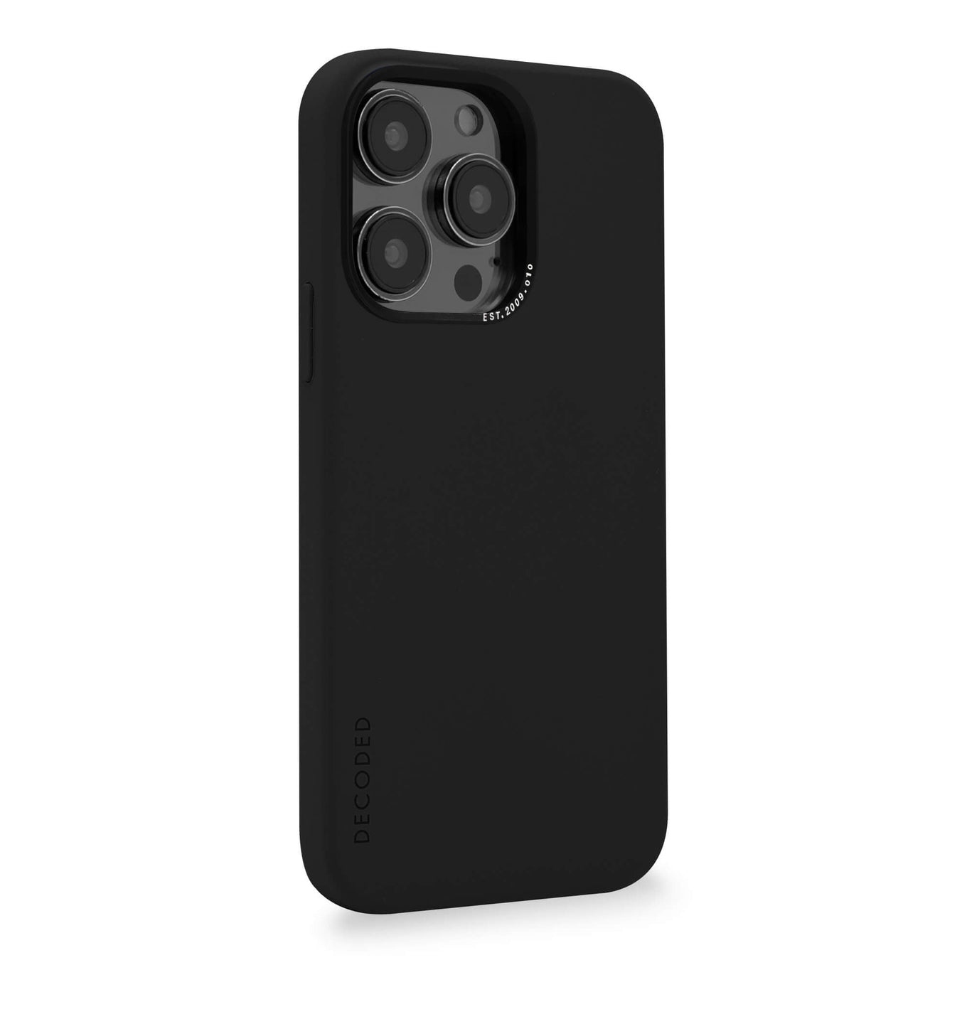 Tas DECODED Silicone Backcover iPhone 14 Pro Charcoal