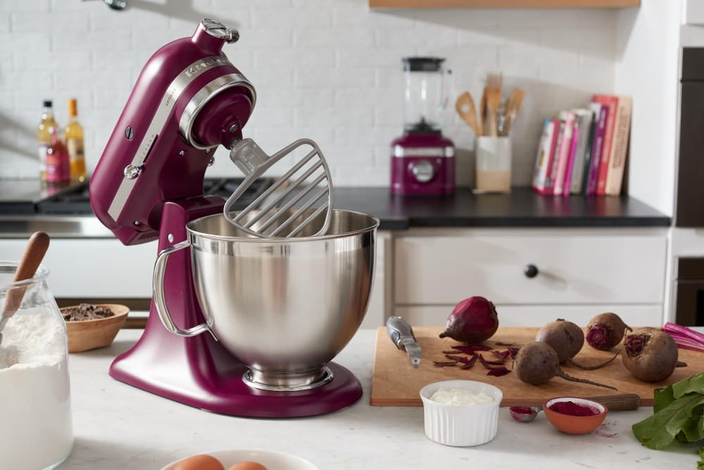 keukenrobot KITCHENAID 5KSM195PSEBE 4.8L BEETROOT