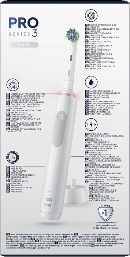 Elektrische Tandenborstel BRAUN Oral-B Pro 3 Cross Action