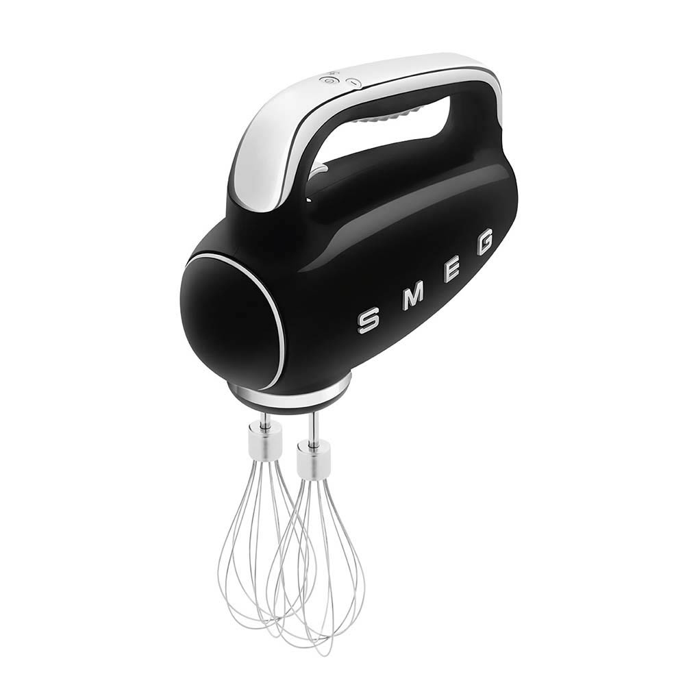 Smeg handmixer zwart HMF01BLEU