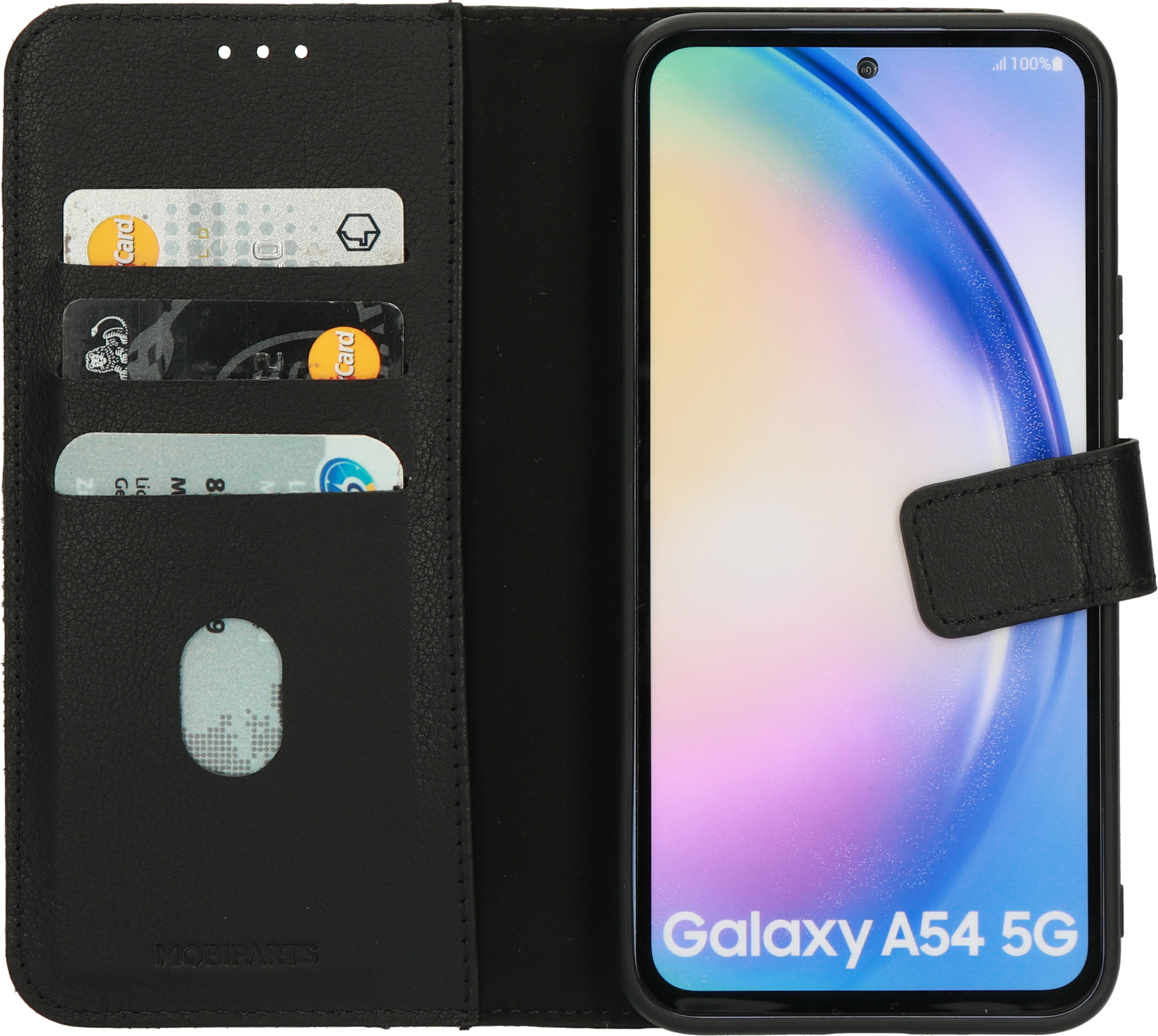 Mobiparts Leather 2 in1 Wallet Case Samsung Galaxy A54 Black