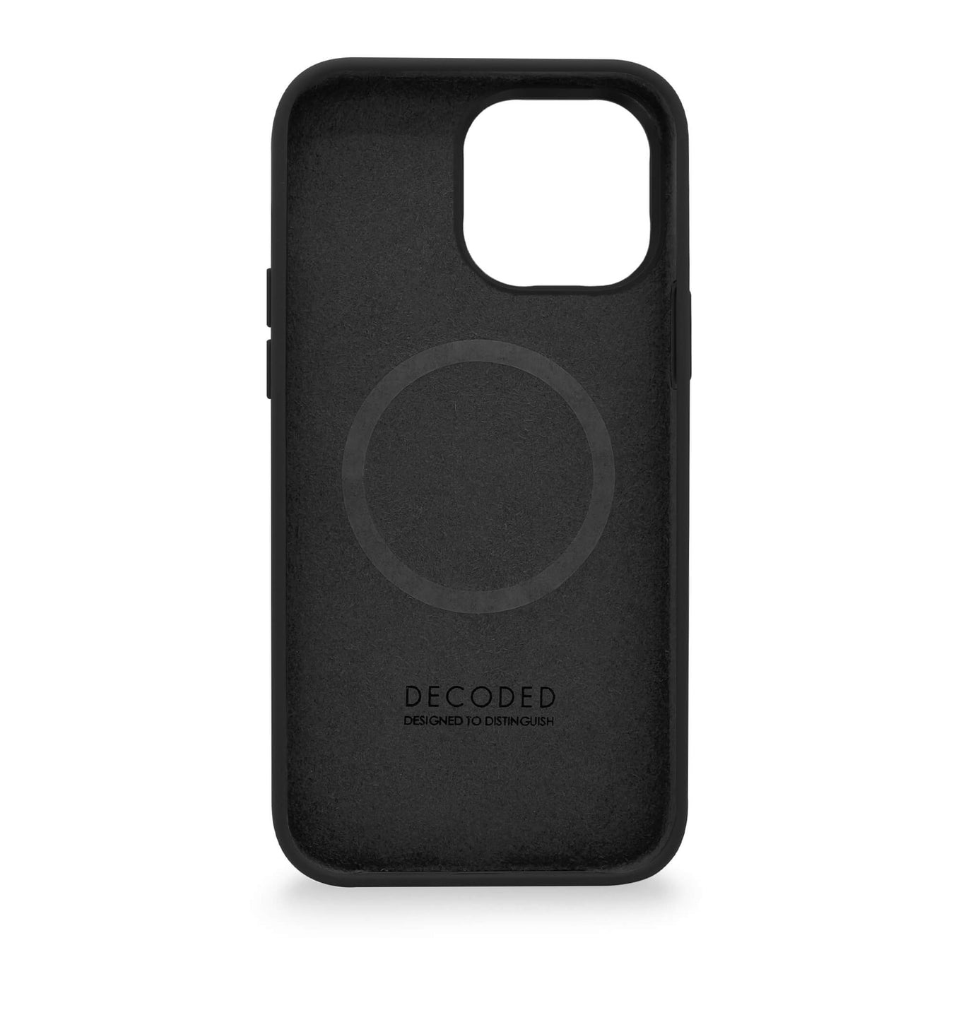 Tas DECODED Silicone Backcover iPhone 14 Pro Charcoal