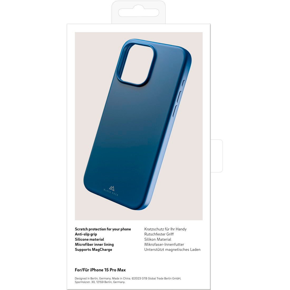 Cover Black Rock 221292 Urban CaseiPhone 15 ProMax navy bla