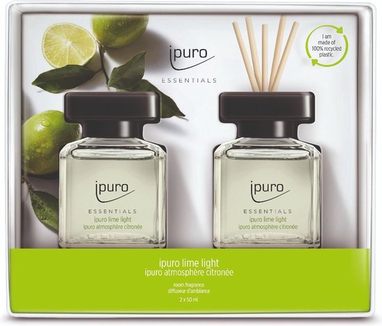 Diffuser IPURO 26IFC1093 EssentialLime Light 2x50ml