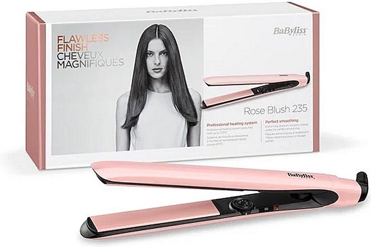 Stijltang BABYLISS 2498PRE 24mm Ceram Rose Blush