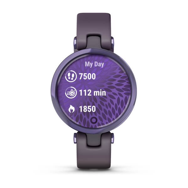 GARMIN LILY MIDNIGHT ORCHID SILICONE