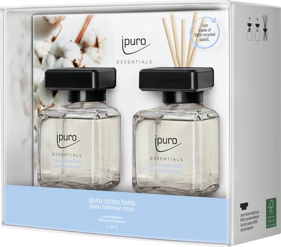 Diffuser IPURO 26IFC1090 Essential Cotton Fields 2x50ml