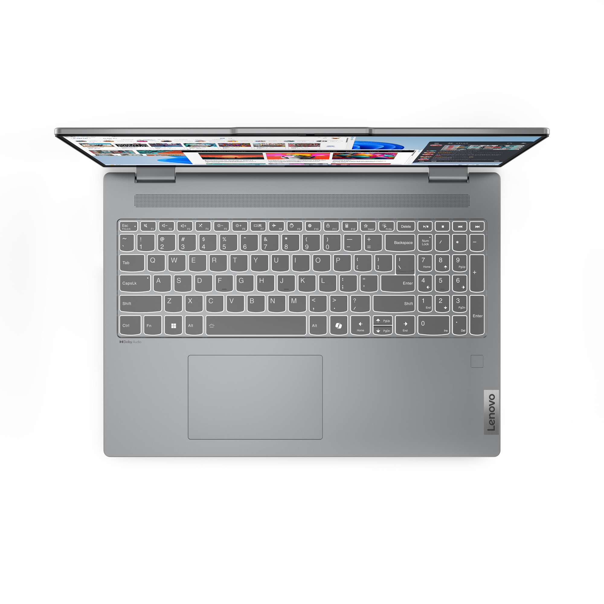 Lenovo IdeaPad 5 2-in-1 16AHP9 AMD Ryzen™ 5 8645HS Hybride (2-en-1) 40,6 cm (16") Écran tactile 16 Go LPDDR5x-SDRAM 512 Go SSD Wi-Fi 6 (802.11ax) Windows 11 Home Gris