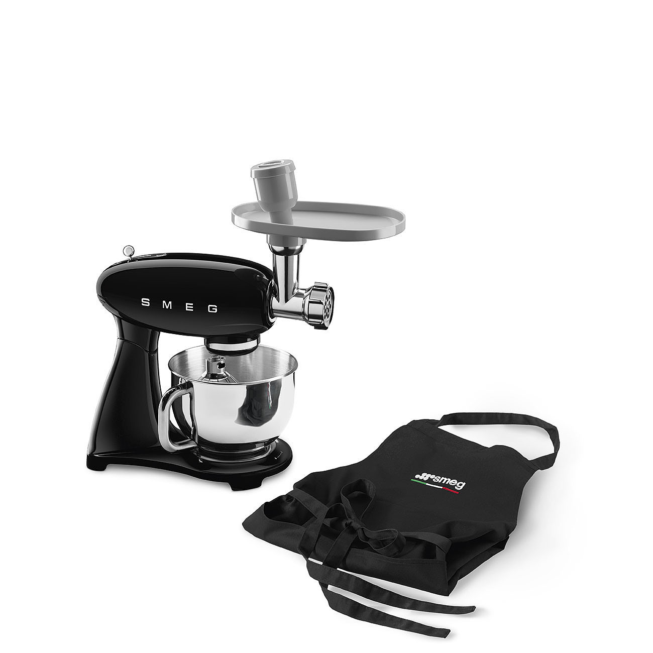 Smeg keukenrobot zwart bbq edition
