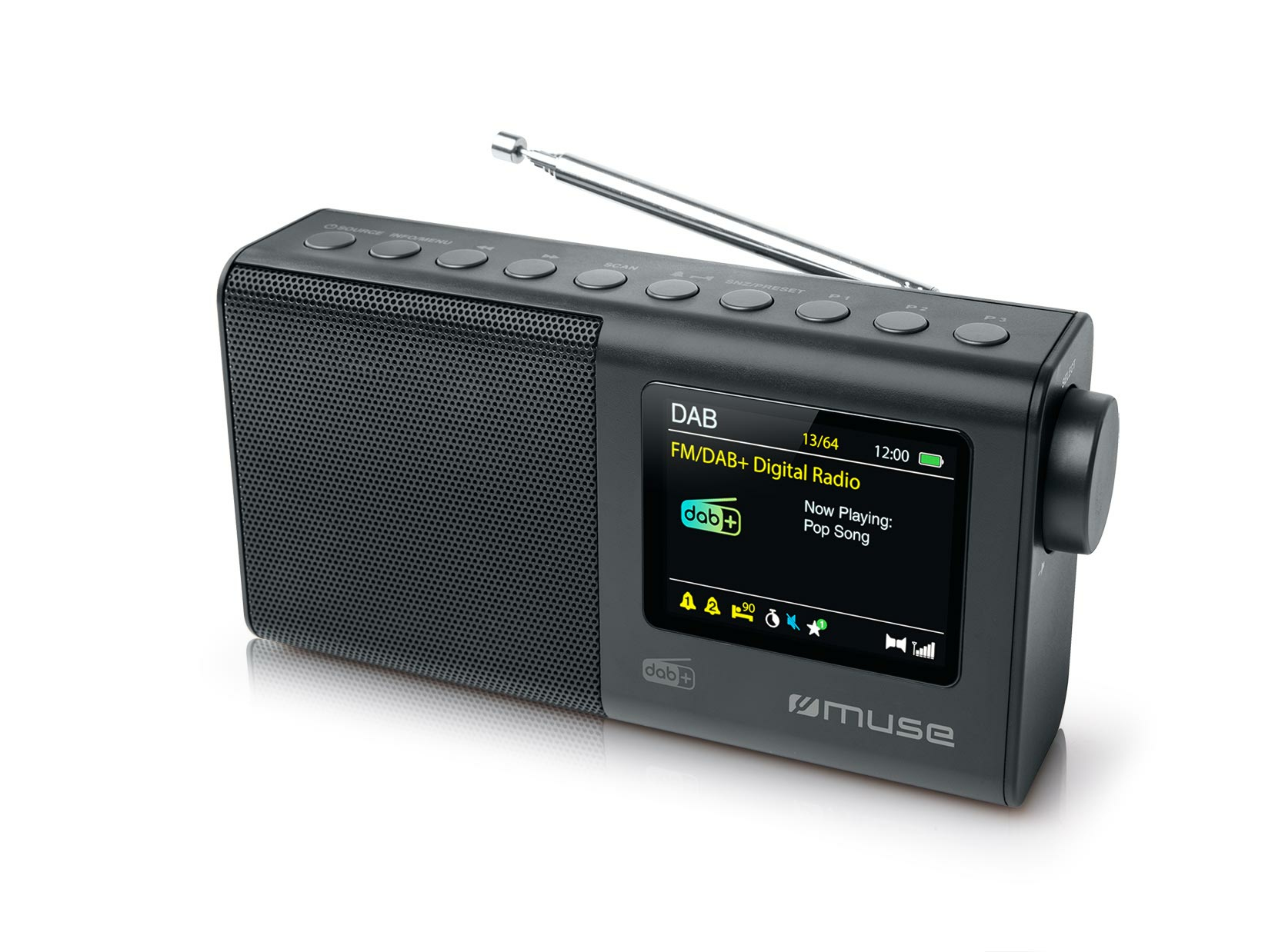 DAB+ Radio Muse M-117 DBT