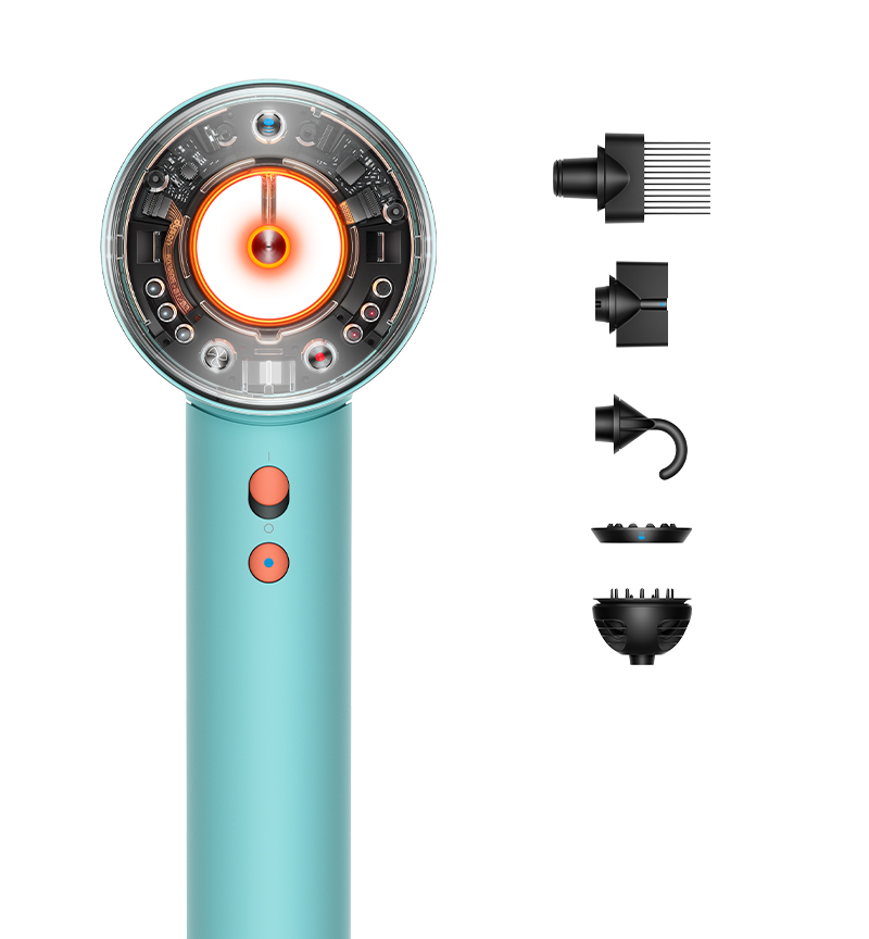 Haardroger DYSON 515276-01 HD07 Supersonic Nural blauw / oranje