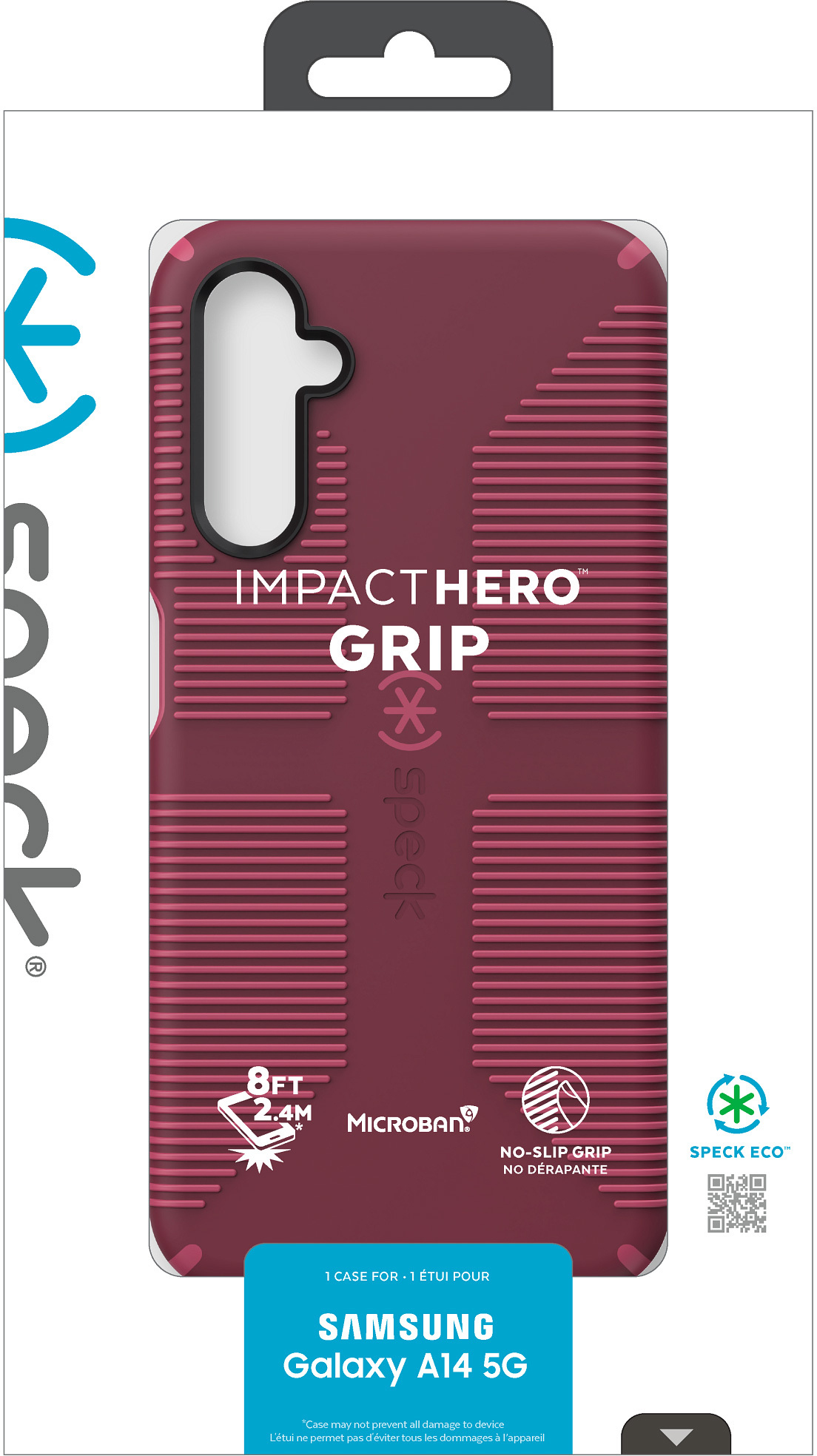 Tas SPECK Impact Hero Grip Samsung Galaxy A14 Rusty Red