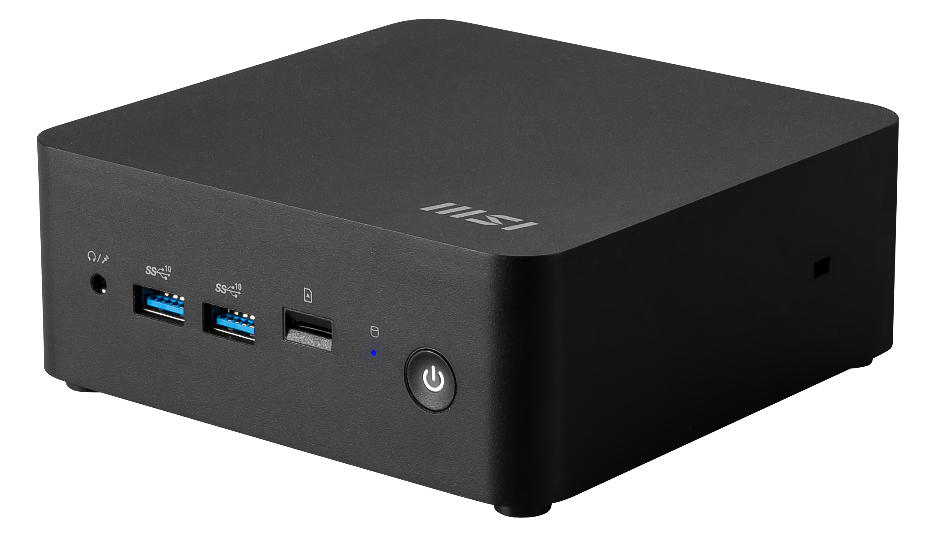 MSI Cubi NUC 1M-001EU Intel Core 7 150U 16 GB DDR5-SDRAM 1 TB SSD Windows 11 Pro 0.84L sized PC Mini PC barebone Zwart