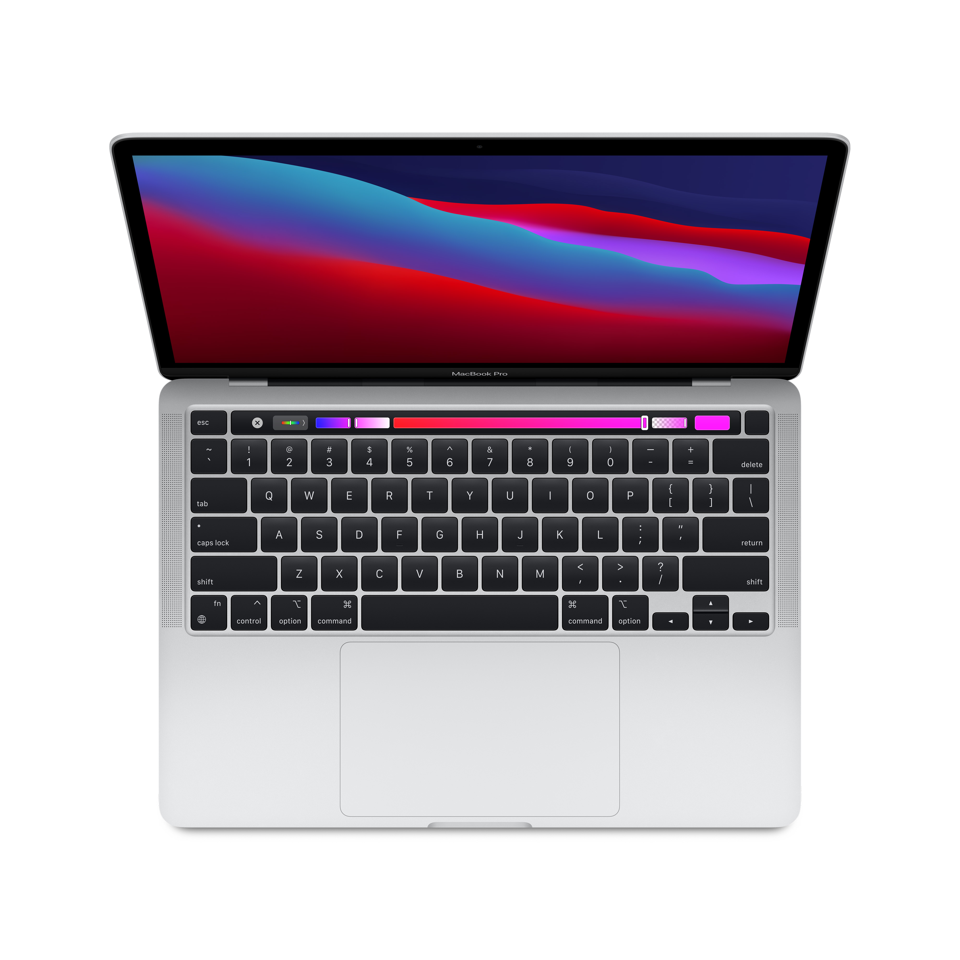 Apple MacBook Pro Apple M M1 Ordinateur portable 33,8 cm (13.3") 8 Go 256 Go SSD Wi-Fi 6 (802.11ax) macOS Big Sur Argent