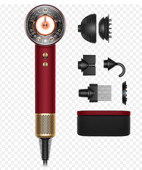 Haardroger DYSON 594823-01 Supersonic / Nural / Red Velvet & Gold