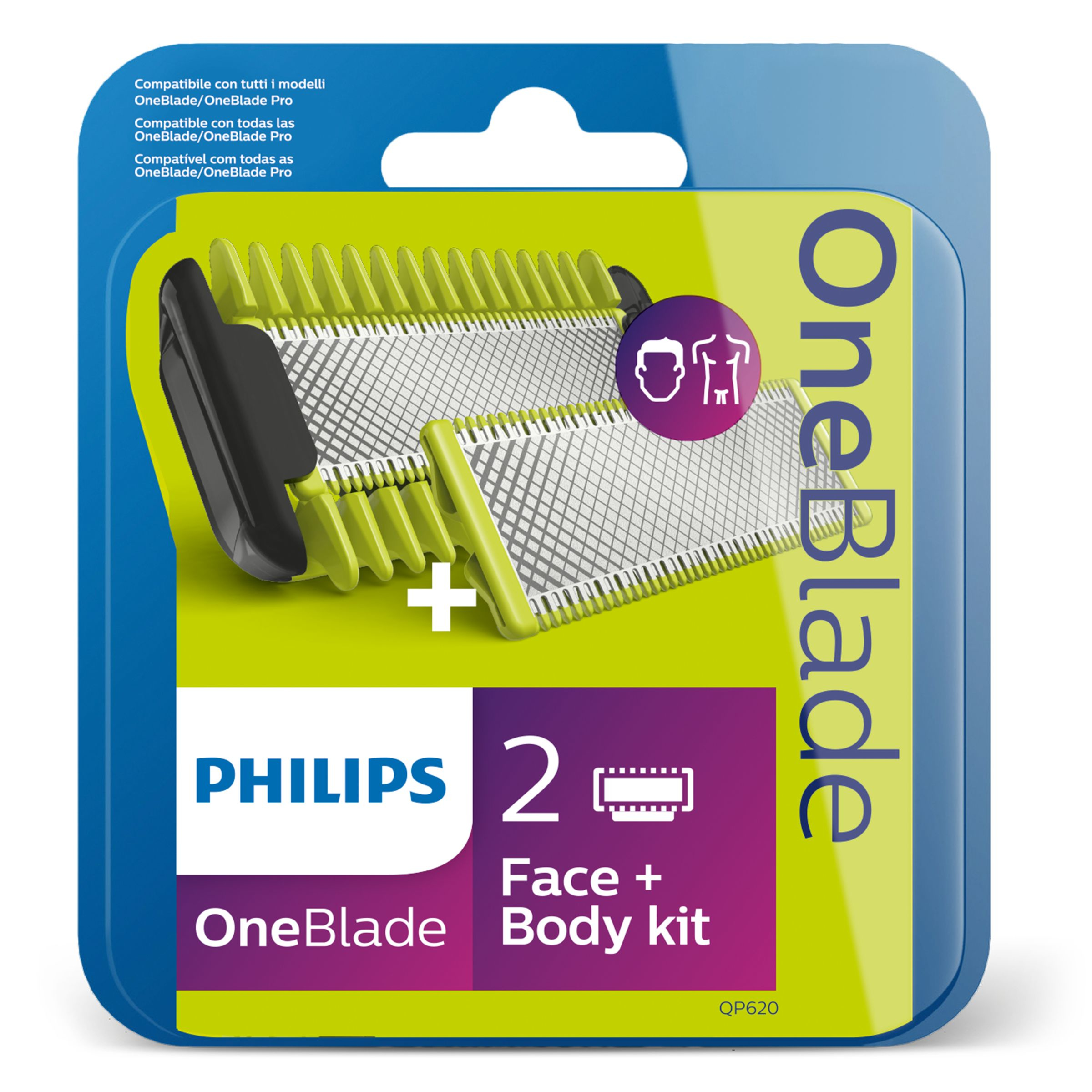 Scheerkop PHILIPS QP620/50 voor OneBlade