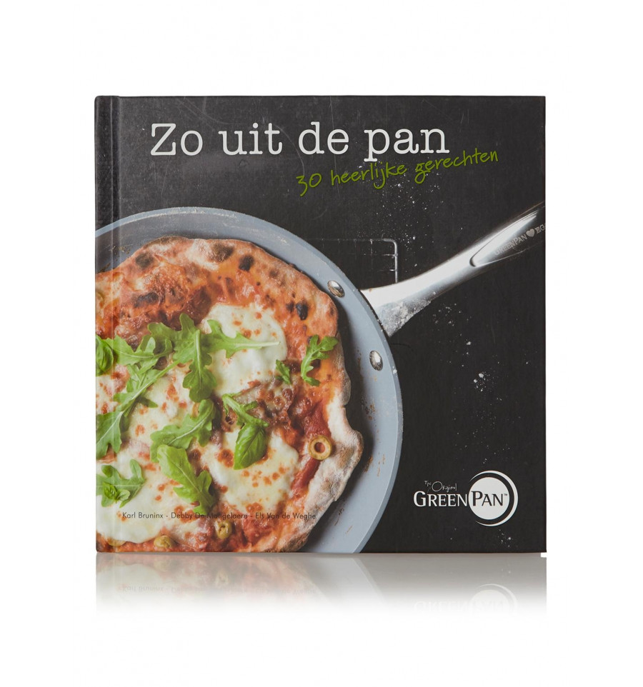 Livre de cuisine GREENPAN 100908 'Zo uit de pan'