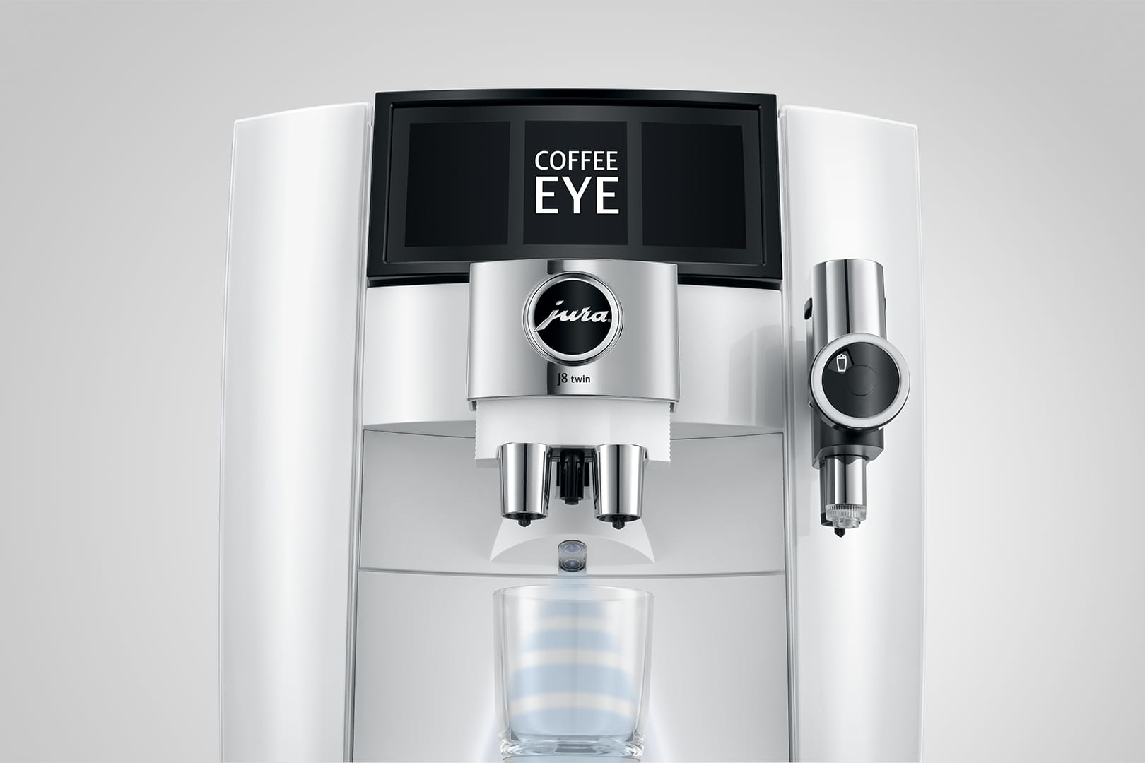 Espresso JURA 15594 J8 Twin Diamond White (EA)