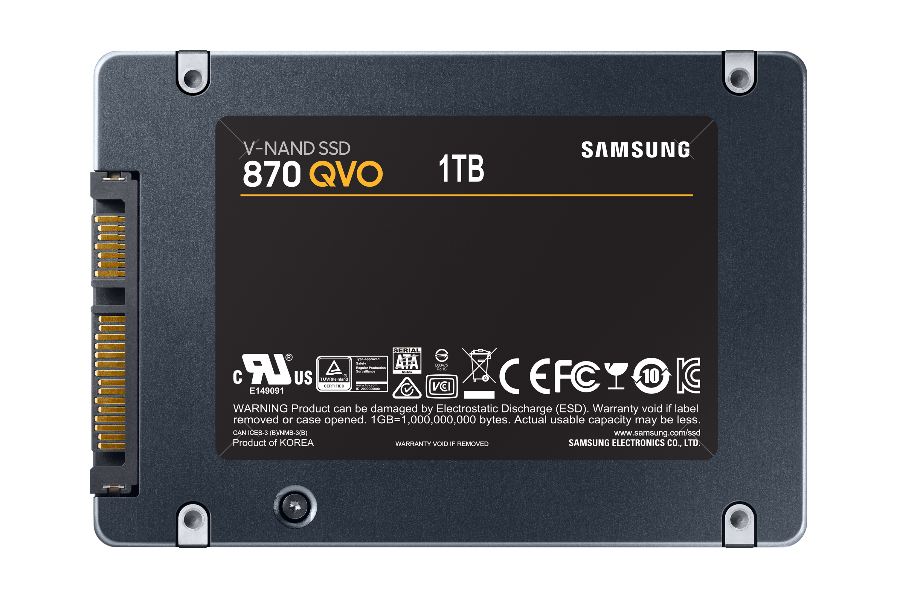 Samsung ssd 870 qvo 2,5" 1TB