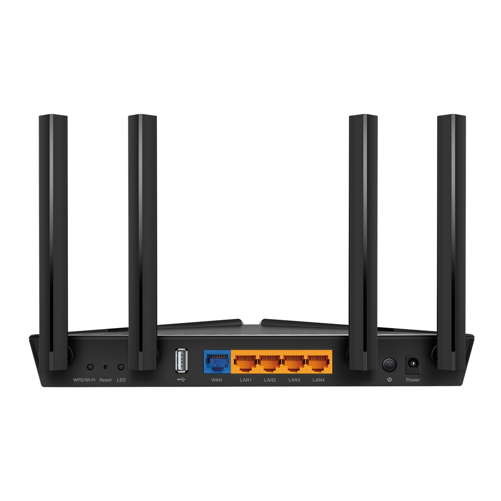 TP-Link Archer AX20 draadloze router Gigabit Ethernet Dual-band (2.4 GHz / 5 GHz) Zwart